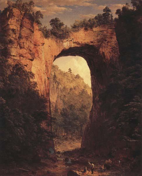 Frederic E.Church The Natural Bridge,Virginia Germany oil painting art